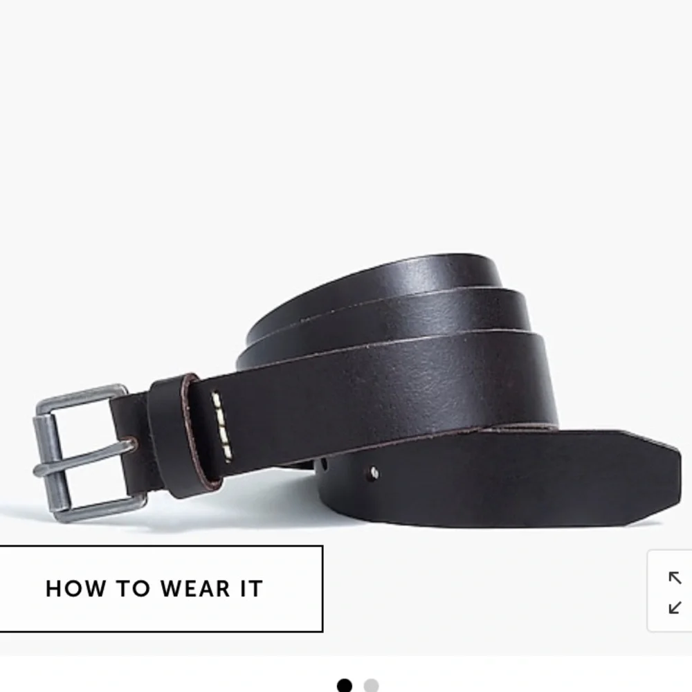 New J Crew Leather belt Item AM520